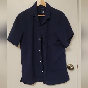 Sear sucker GAP resort shirt